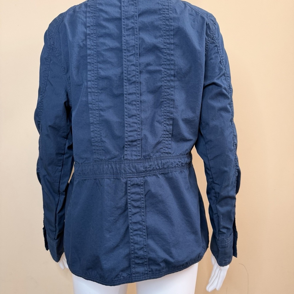 L.L. Bean BeanFlex Utility Outdoor Jacket- Women's XS Navy Drawcord Waist/Cotton - Picture 3 of 16
